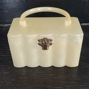 Vintage Lucite Box Handbag
